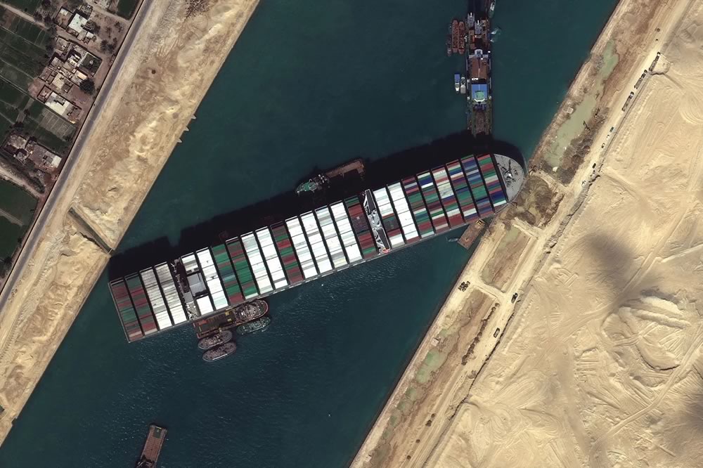 L’impatto del blocco del canale di Suez sui commerci internazionali