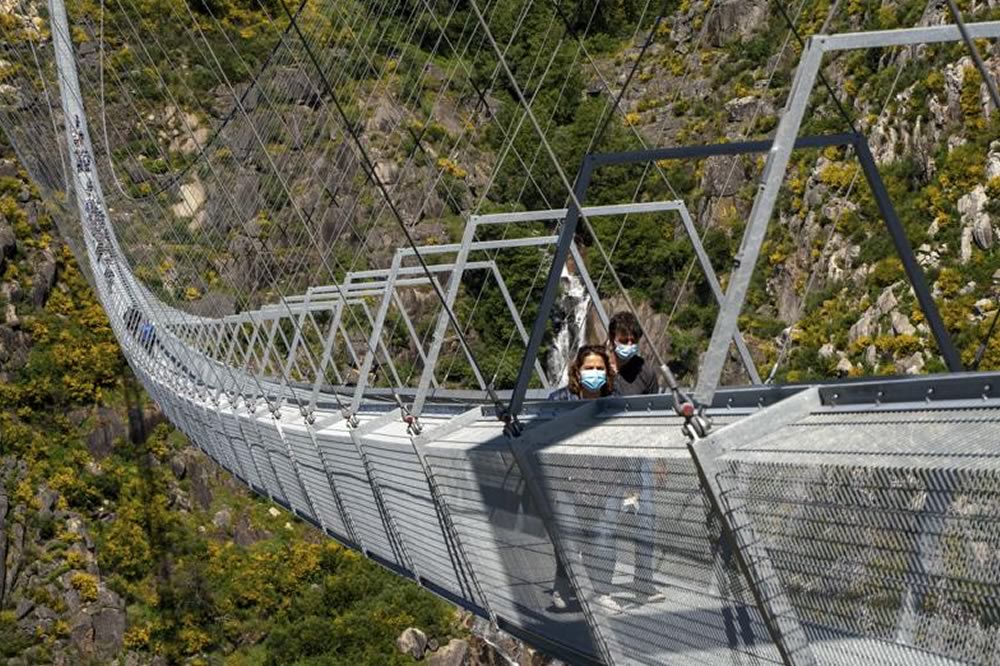 Portogallo: il nuovo ponte Arouca non è per i deboli di cuore